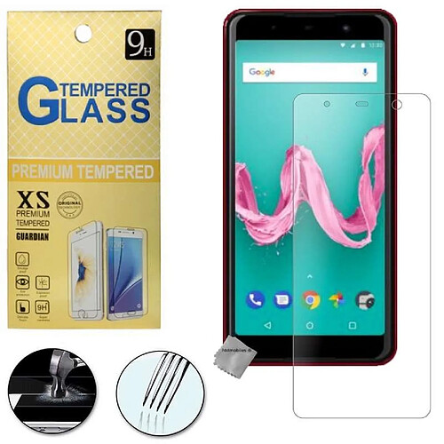 Htdmobiles Film de protection vitre verre trempe transparent pour Wiko Lenny 5