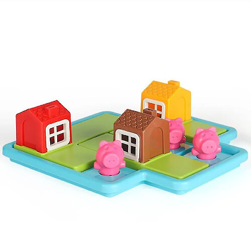 Universal Trois petits cochons jeu de cache-cache intelligent défi compétences puzzle c jeu