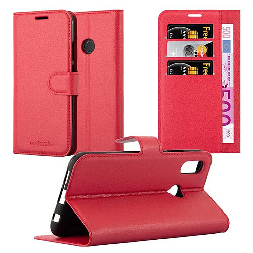 Cadorabo Coque Huawei P20 LITE 2018 / NOVA 3E Etui en Rouge