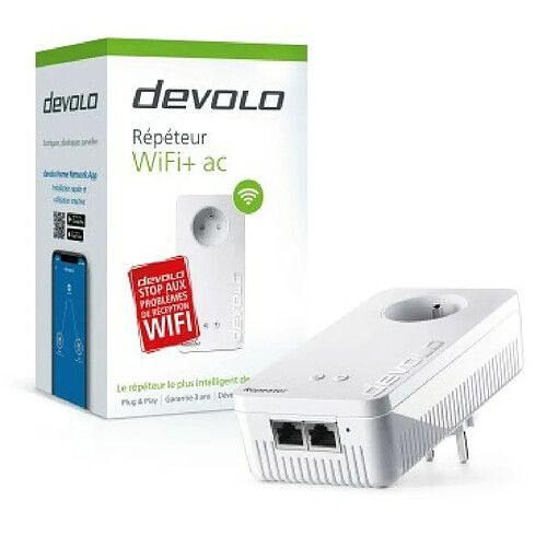 Devolo AG Répéteur Wifi Devolo version France Blanc