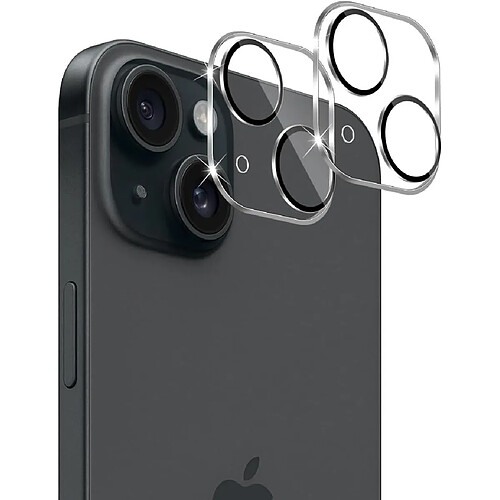 Verres Protection Camera Arriere X2 Pour iPhone 15 Little Boutik®