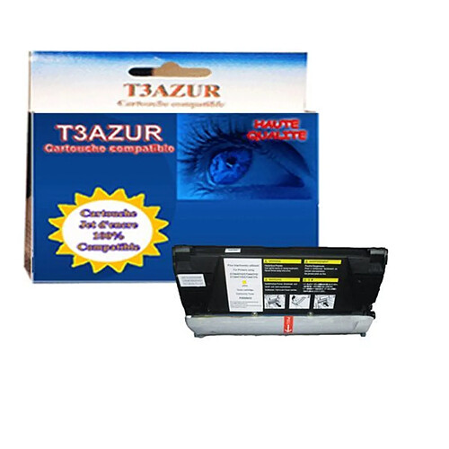 T3Azur Toner Lexmark C736dn / C736dtn / C736n Yellow - Compatible - 10 000 pages