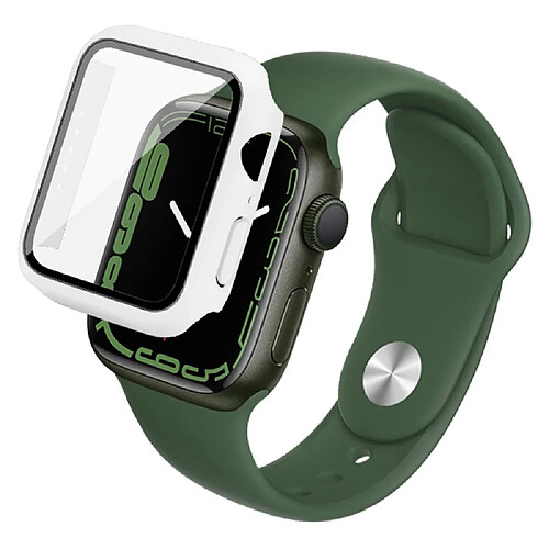 Coque en TPU IMAK blanc pour votre Apple Watch Series 7 45mm