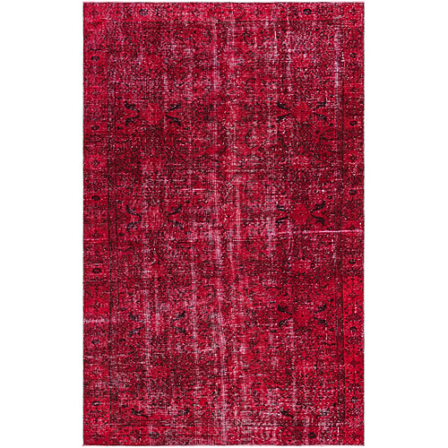 Vidal Tapis de laine 259x160 rouge Ultra Vintage