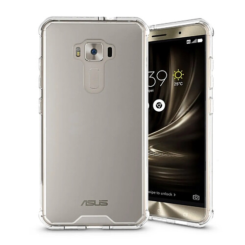 Wewoo Coque Transparent pour Asus ZenFone 3 ZE552KL Acrylique + TPU Armure Housse de protection