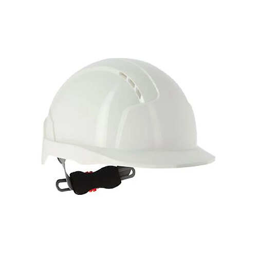 casque électricien - confort evolite - blanc - avec molette - bizline 731682