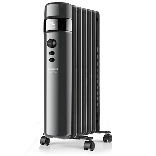 Radiateur à bain d'huile 1500w noir - agadir 1500 - TAURUS ALPATEC