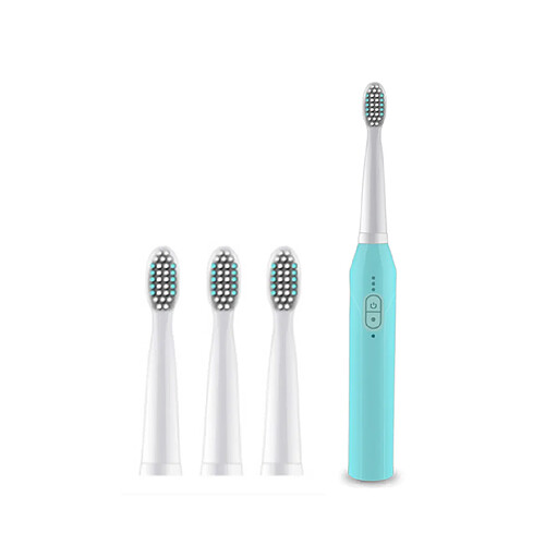 YP Select Brosse À Dents Électrique Usb Charge Onde Sonore Vibration Adulte Brosse À Dents Cheveux Doux - Bleu Blanc