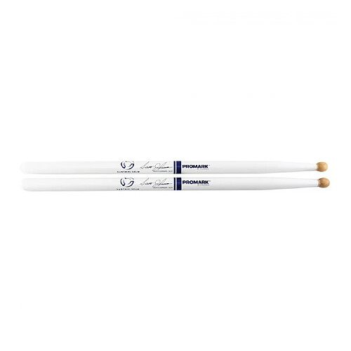 Promark Pro-Mark TXDC17W-WHITE - Baguettes de fanfare en hickory américain TXDC17W-WHITE Scott Johnson