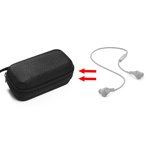 Wewoo Coque Pour B & O BeoPlay H5 / H3 Nylon Portable Bluetooth Magnétique Dans oreille Écouteur Sac De Protection À Main