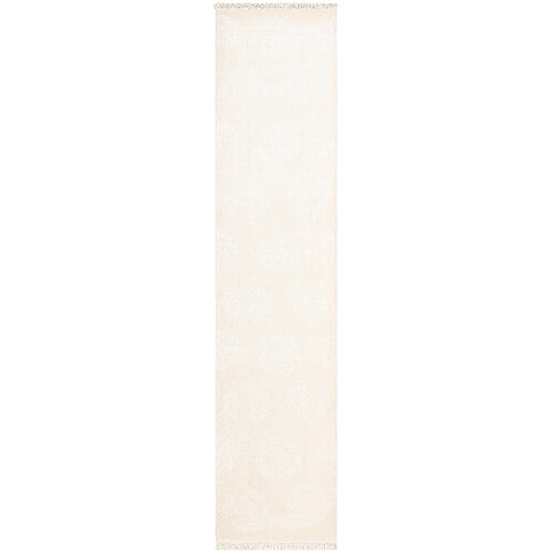 Vidal Tapis de couloir en laine 399x89 beige Darya