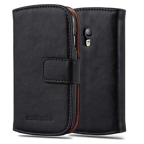 Cadorabo Coque Samsung Galaxy S3 MINI Etui en Noir