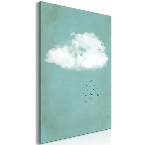 Jardindeco Tableau - Cumulus and Birds (1 Part) Vertical 120 x 80 cm