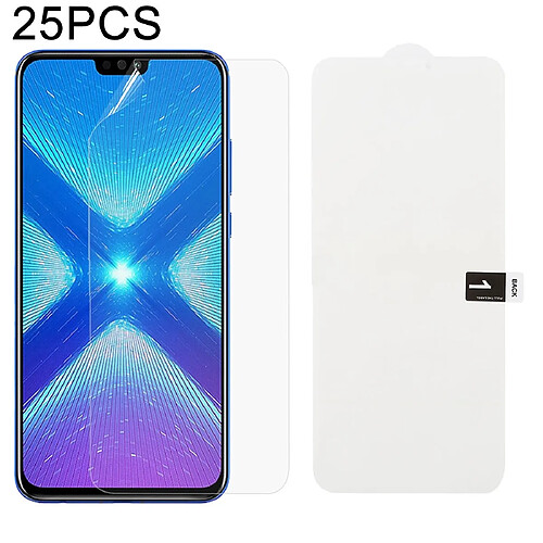 Wewoo Film protecteur de protection complet pour PC avec Hydrogel souple25 cmavec alcoolcoton et carte à gratter Huawei Honor 8X