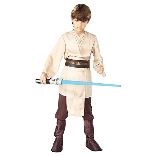 Ludendo Déguisement classique Jedi ObiWan Kenobi taille 7/8 ans