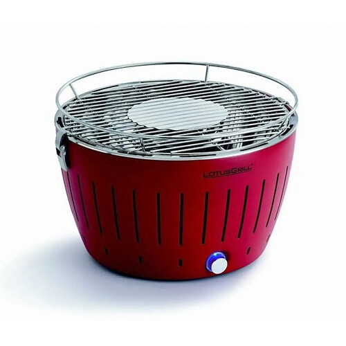 LOTUSGRILL Barbecue de table Grill au Charbon Modèle 34 Cm Carmin