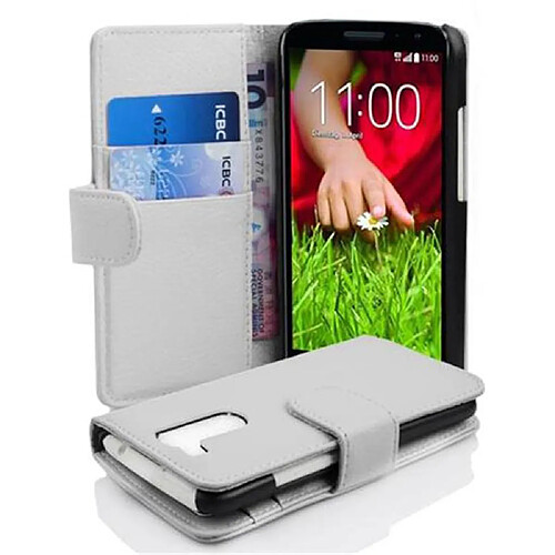 Cadorabo Coque LG G2 MINI Etui en Blanc