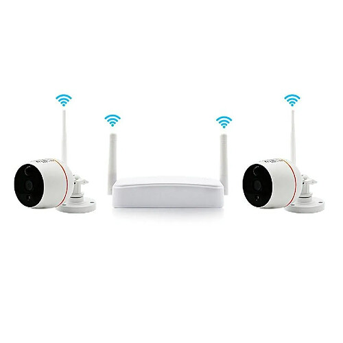 Yonis Camera Surveillance Wifi 1080P Vision Nocturne Audio Bidirectionnel