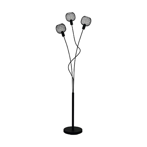 But Lampadaire 3 lumières H. 149,5 WRINGTON1 noir