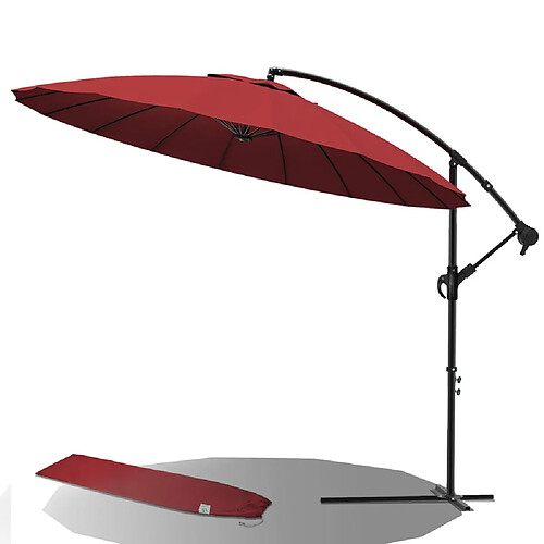 Vounot Parasol deporte 3M Shanghai avec housse de protection rouge