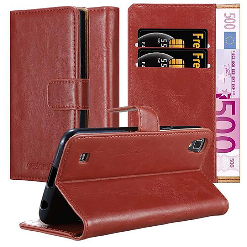 Cadorabo Coque LG X POWER Etui en Rouge