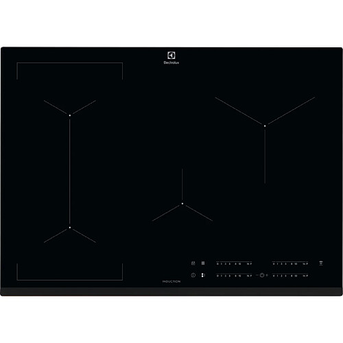 Table de cuisson induction 71cm 4 feux 7350w noir - eiv734 - ELECTROLUX