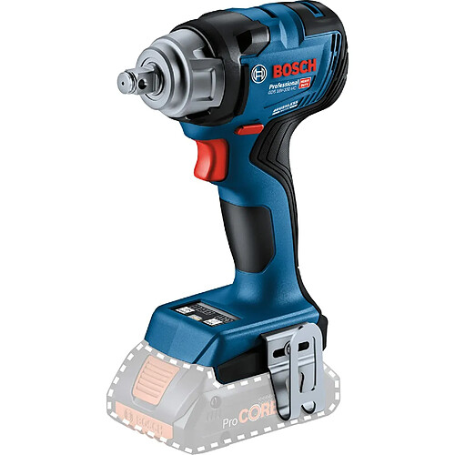 Bosch Professional 18V System boulonneuse sans-fil GDS 18V-330 HC (couple de serrage 330 Nm, couple de décollement 560 Nm, trois réglages de vitesse/couple)