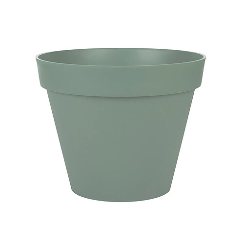 Pot de fleurs rond Toscane Ø 40 x H.32 cm - Vert laurier - Eda