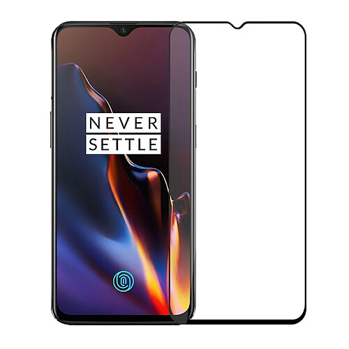 Wewoo 2.5D Arc Edge 9H Dureté de surface anti-déflagrante Full Screen Film en verre trempé HD pour OnePlus 6T