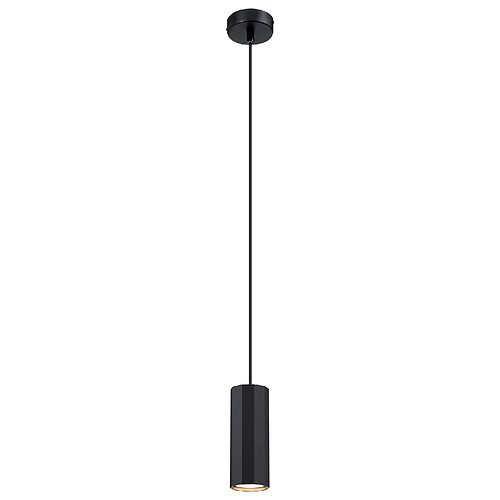 NETTLIFE Suspension métal noir diamètre 170 cm GU10 1 flamme salon moderne industriel pour salle à manger intérieur cuisine chambre