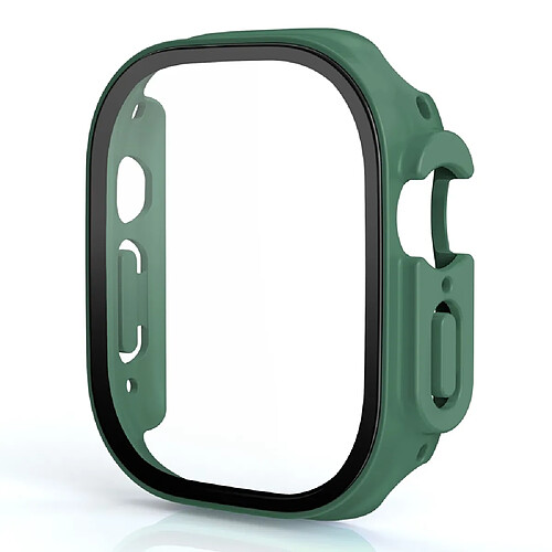 Coque en TPU anti-chute, mat pour votre Apple Watch Ultra 49mm - vert armé