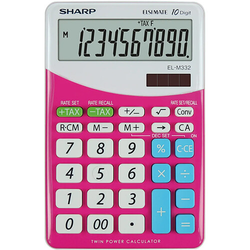 Sharp EL-M332 calculatrice Bureau Calculatrice financière Rose