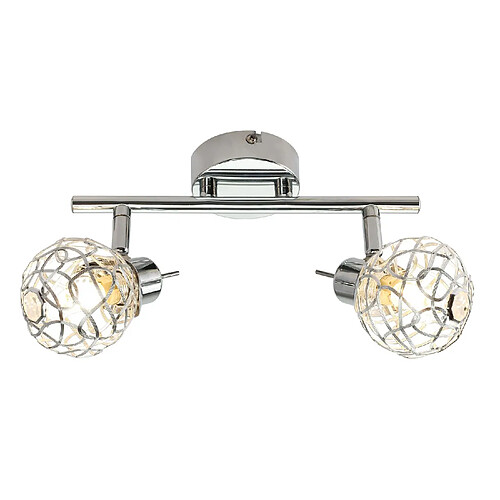 Globo Lighting Plafonnier spot LED design Bolt - Argent