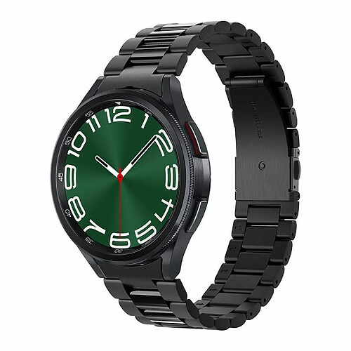 Spigen Sgp Spigen Modern Fit Bracelet de Remplacement Compatible avec Samsung Galaxy Watch 6 Classic 47mm 2023 - Noir