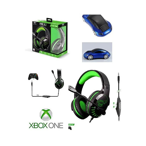 Casque Gamer Pro H3 pour Xbox One - Series X | S - PC / Stéréo / Xbox Edition Spirit of Gamer