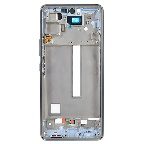 Avizar Clappio Châssis Central pour Samsung Galaxy A53 5G Pièce de Remplacement Bleu