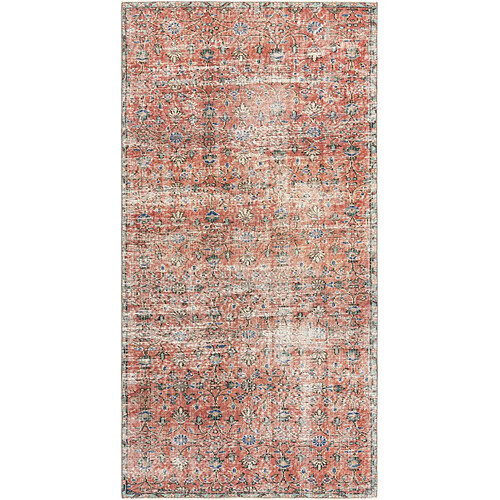 Vidal Tapis de laine 241x122 brun Ultra Vintage