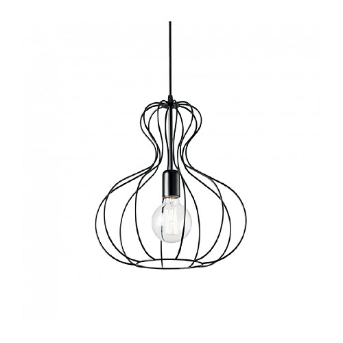 Ideal Lux Suspension Ampolla 1 ampoule Métal blanc