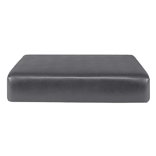 Housse De Protection De Coussin De Siège De Canapé En Cuir PU Imperméable Coffee_3 Seater