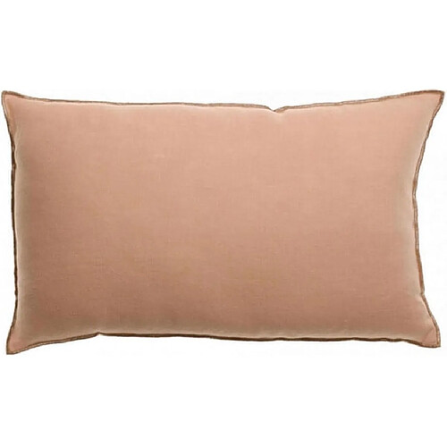 Vivaraise Housse de coussin 1 housse Zeff rose poudré30x50