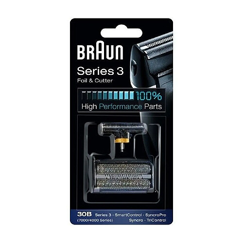 Combi couteau + grille de rasoir braun