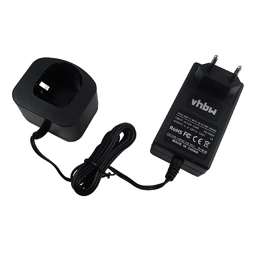 vhbw Chargeur d'alimentation 220V pour outil Ryobi R10520, R10521, R10530, R10531, R10630, R10631, R10632, R1073K2, R18I-0 Compresseur à batterie