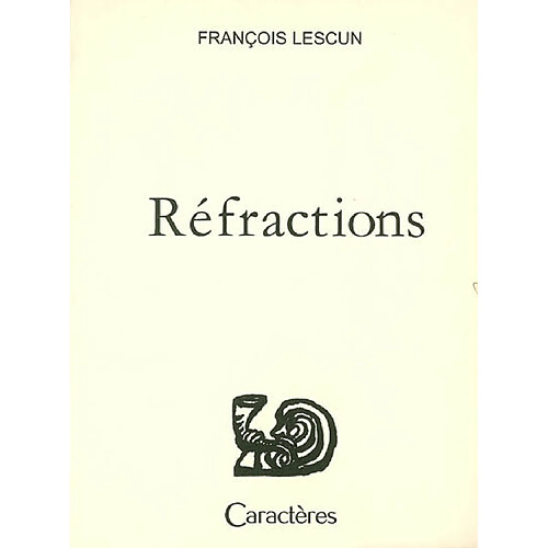 Réfractions · Occasion