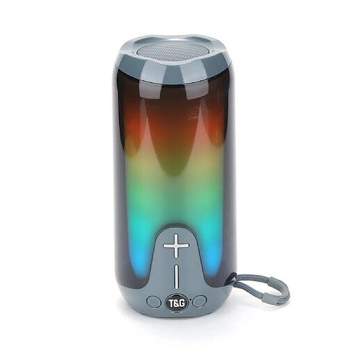 Yonis Enceinte Bluetooth TWS Subwoofer Portable LED