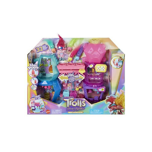 COFFRET CLUB DE CRISTAL - MATTEL - HNF24 - POUPEE MANNEQUIN TROLLS