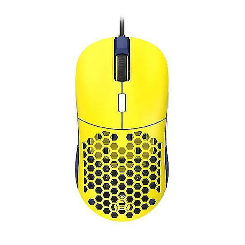 Universal Gaming Mouse Ergononomics Programming MICE (jaune)