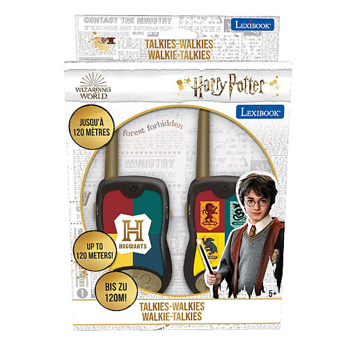 Lexibook Talkies-Walkies Harry Potter portée 200m