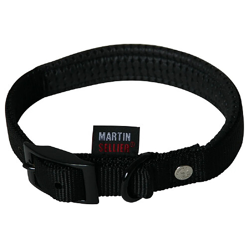 Collier Confort de 16-35cm pour Chien - Martin Sellier - Noir