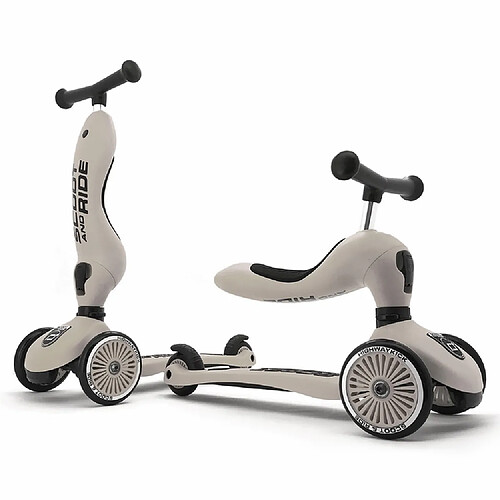 Scoot & Ride Porteur évolutif Highwaykick 1 Beige - SCOOT AND RIDE