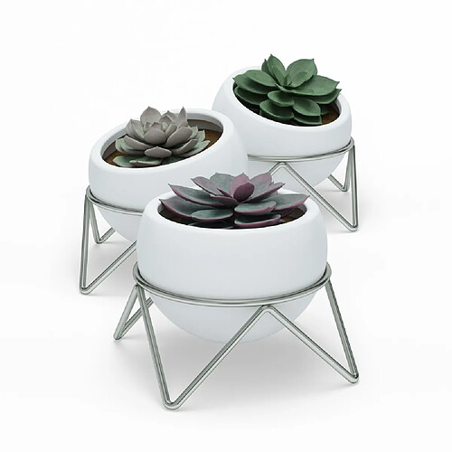 Umbra Lot de 3 pots Potsy